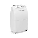 TROTEC Komfort Luftentfeuchter TTK 75 E (max.20 L/Tag), geeignet für Räume bis 110 m³ / 45 m²